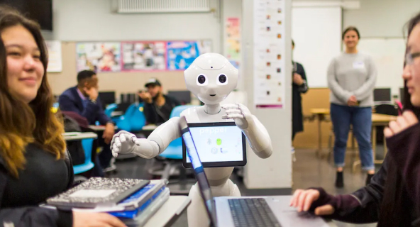Softbank Pepper robot onderwijs